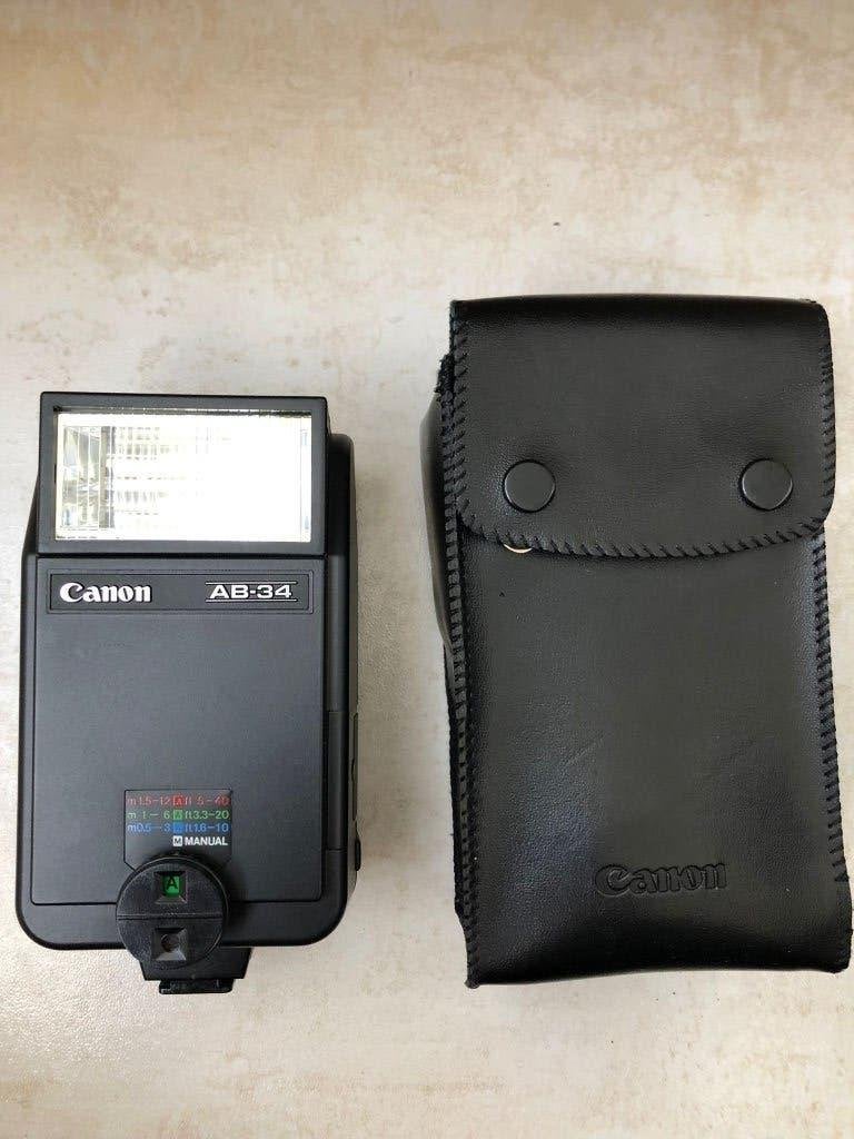 CANON AB-34 Kantelbaar Flitser (camera flitser), Ophalen, Canon, Kantelbaar, Canon