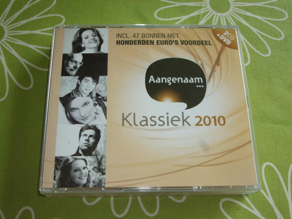 Aangenaam Klassiek 2010 - 2CD + DVD, Cd's en Dvd's, Cd's | Klassiek, Zo goed als nieuw, Overige typen, Barok, Ophalen of Verzenden