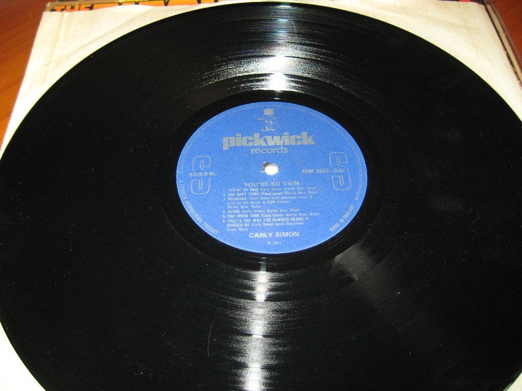 LP, Carly Simon: You`re so vain (NO16), Ophalen of Verzenden, Zo goed als nieuw, LP