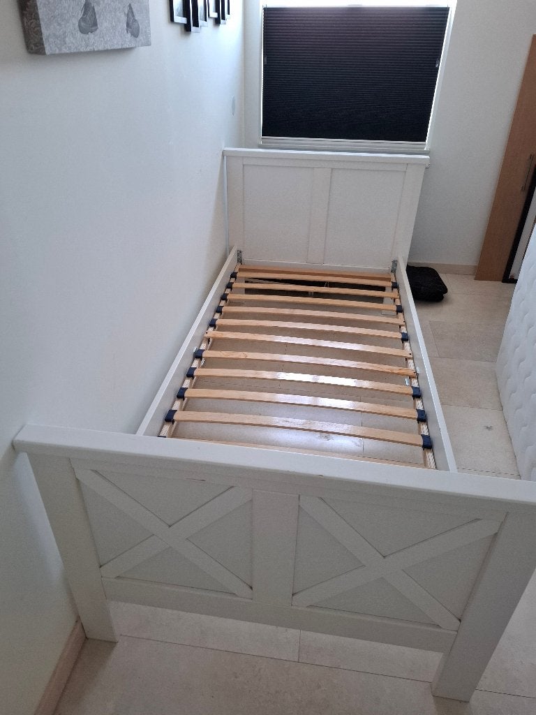 Eenpersoonsbed, Ophalen, Gebruikt, 90 cm, Eenpersoons