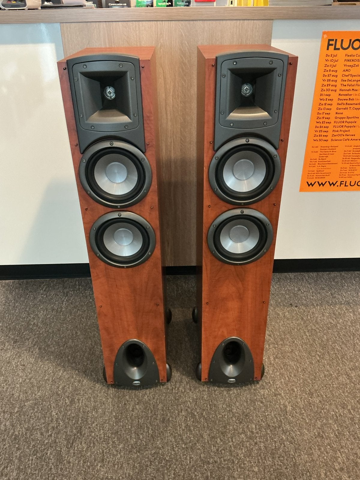 Klipsch Synergy F2 vloerstaande luidspreker set garantie, Vloerstaande luidspreker, Gebruikt, Info@klipsch.com, Klipsch