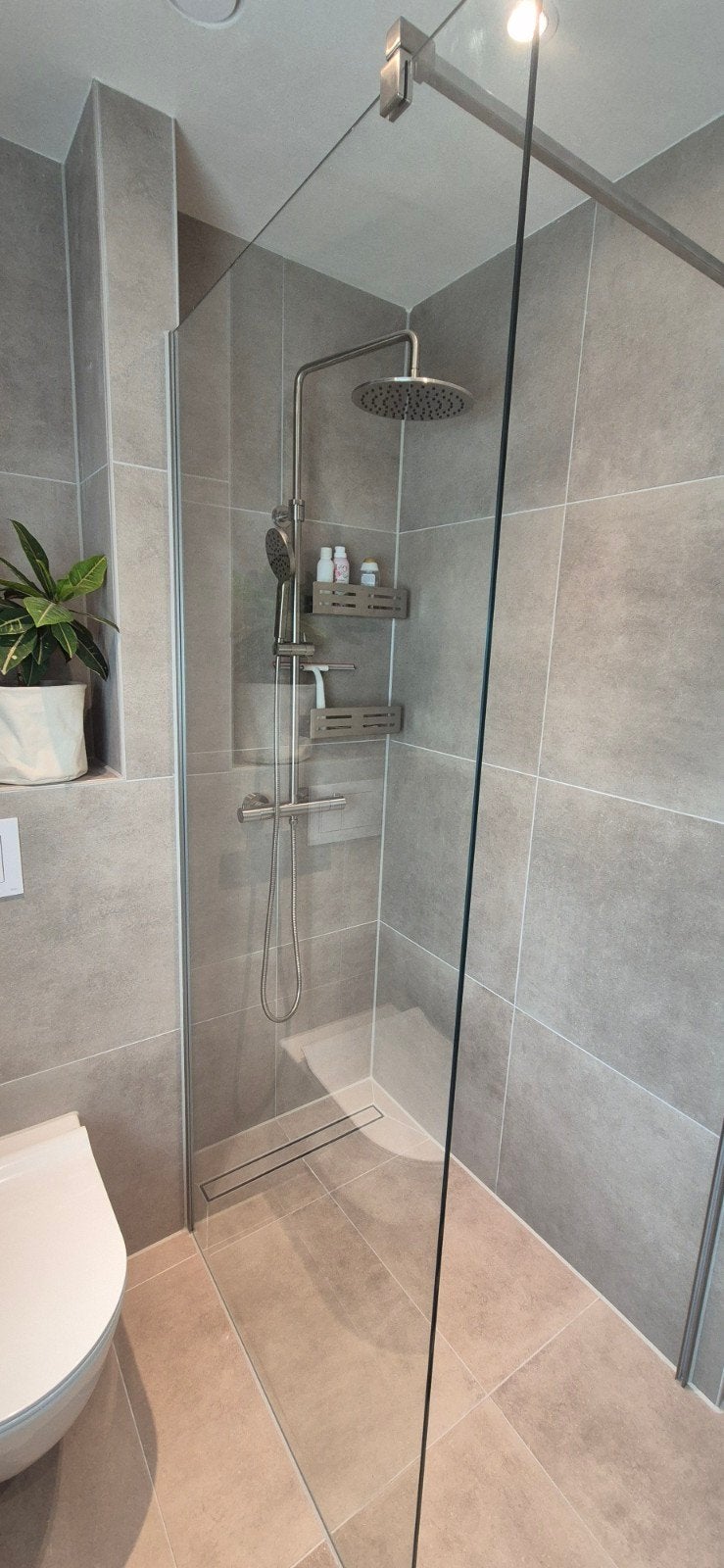 Douchewand (maatwerk) nieuw in doos - Ben Vivid, Doe-het-zelf en Verbouw, Ophalen, Nieuw, Glas, Douche