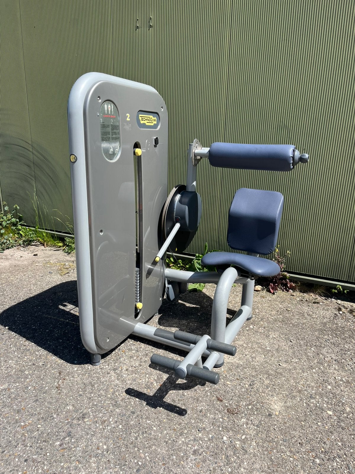 Technogym Lower Back Krachtstation - Rugtrainer, Rug, Krachtstation, Ophalen of Verzenden, Zo goed als nieuw