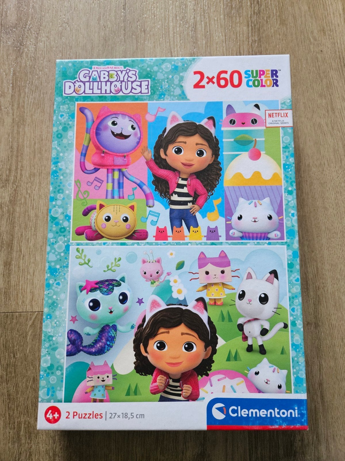 Twee Gaby's poppenhuis puzzels 60 stukjes, Ophalen, Meer dan 50 stukjes, Zo goed als nieuw, 4 tot 6 jaar