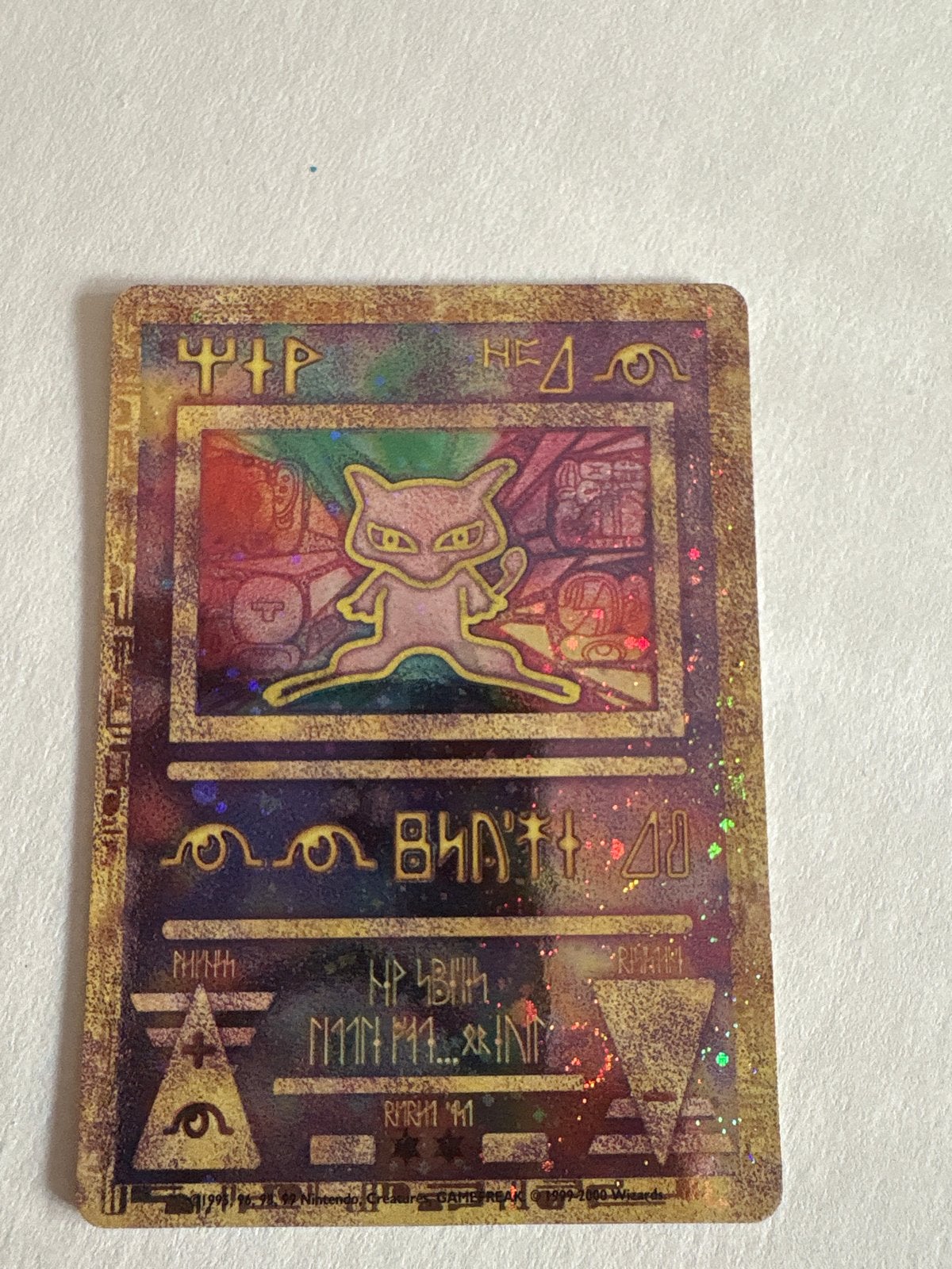 Ancient Mew Pokémon Kaart - Movie Promo (Holo), Hobby en Vrije tijd, Verzamelkaartspellen | Pokémon, Ophalen of Verzenden, Zo goed als nieuw
