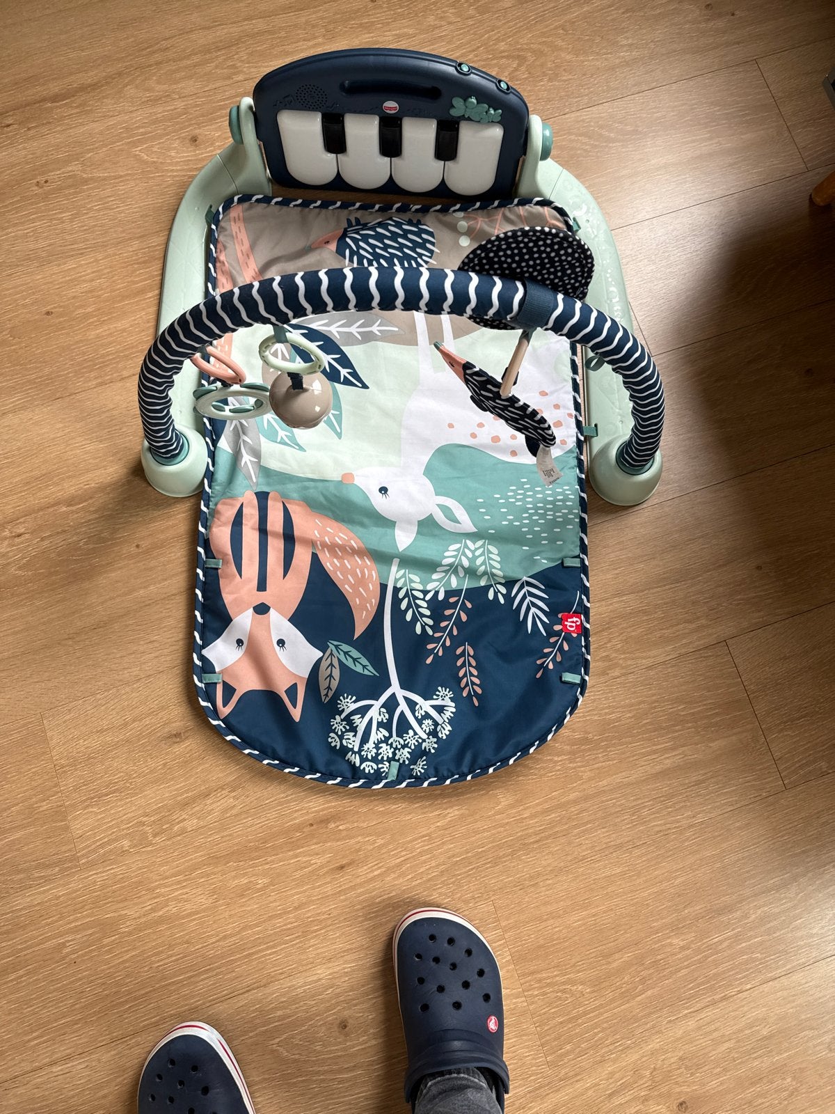 Fisher-Price Speelkleed met Piano en Dieren, Ophalen of Verzenden, Zo goed als nieuw, Speelkleed, Met licht