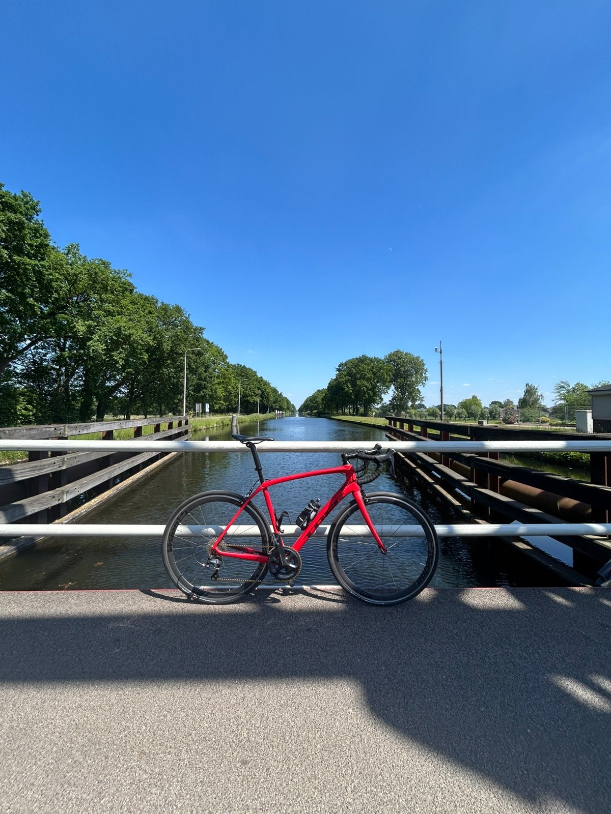 Trek Domane SL 6 pro, Fietsen en Brommers, Fietsen | Racefietsen, Overige merken, 28 inch, Carbon, Velgrem