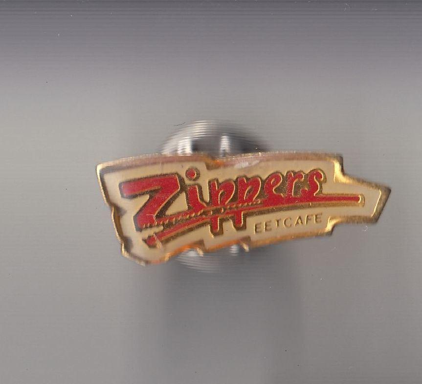 Zippers Eetcafé pin, Gebruikt, Niet vindbaar, Niet vindbaar, Speldje of Pin