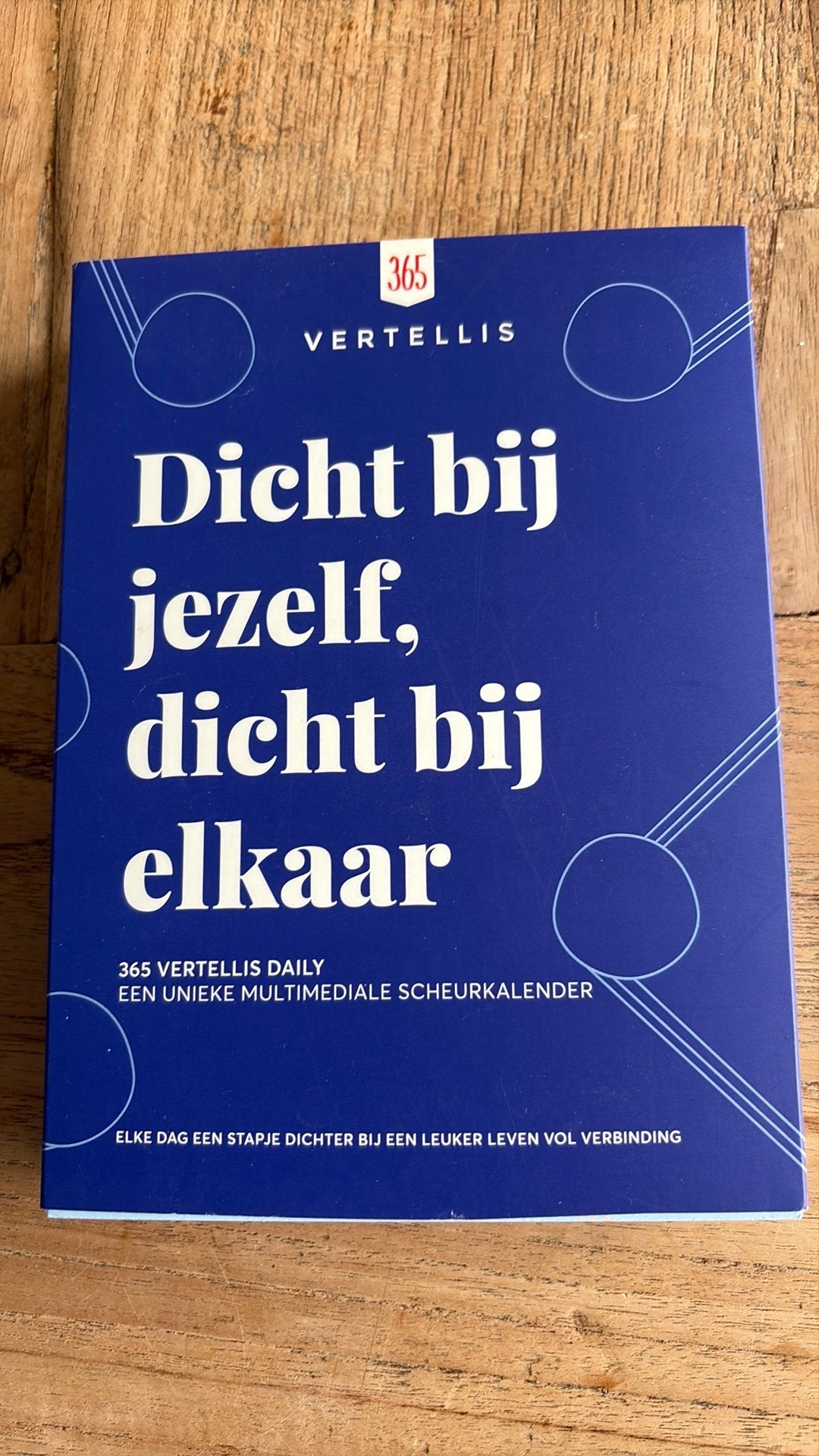 Vertellis - “ Dicht bij jezelf, ..” Scheurkalender, Ophalen of Verzenden, Maandkalender, Nieuw