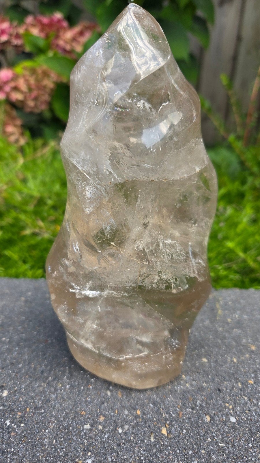 XL bergkristal vlam, Ophalen of Verzenden