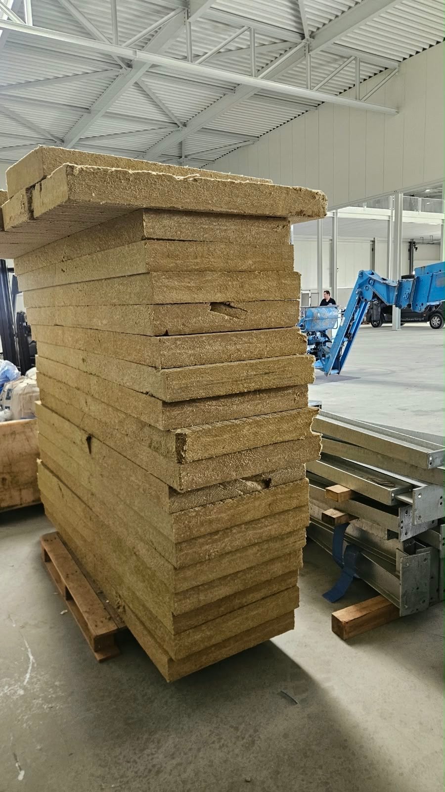 Steenwol isolatieplaten 100mm dik - 17 stuks, Nieuw, Steenwol, Ophalen of Verzenden, 15 m² of meer