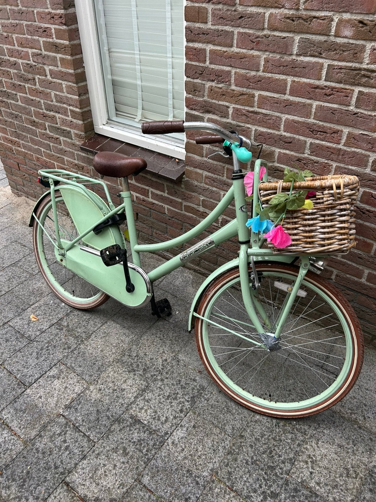 Popal meisjes fiets met defect voor 8 tot 10 jaar, Ophalen, Gebruikt, Terugtraprem, 20 inch