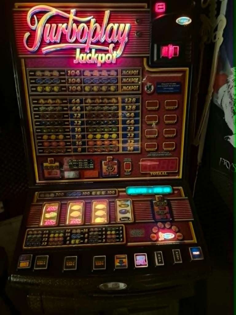 Turboplay Jackpot gokkast, Euro, Ophalen, Gebruikt, Met sleutels