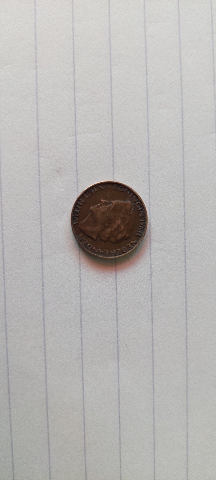 1 cent uit 1948 met Wilhelmina, Postzegels en Munten, Munten | Nederland, Ophalen, Koningin Wilhelmina, 1 cent, Losse munt