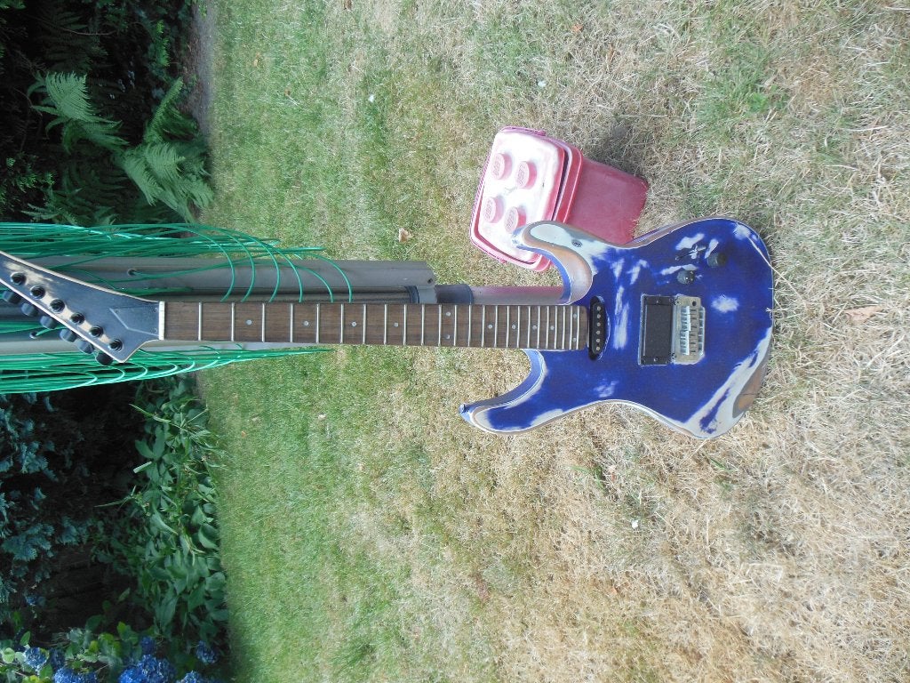gitaar zelfbouw hobby project, Ophalen, Zo goed als nieuw, Solid body, Overige merken