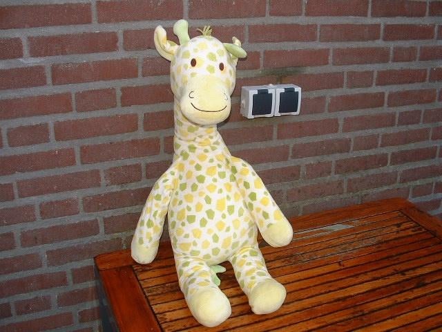 HAPPY HORSE GIRAFFE GREEN GOFFY NR4 VELOURS WIT MET, Ophalen of Verzenden, Nieuw, Overige typen
