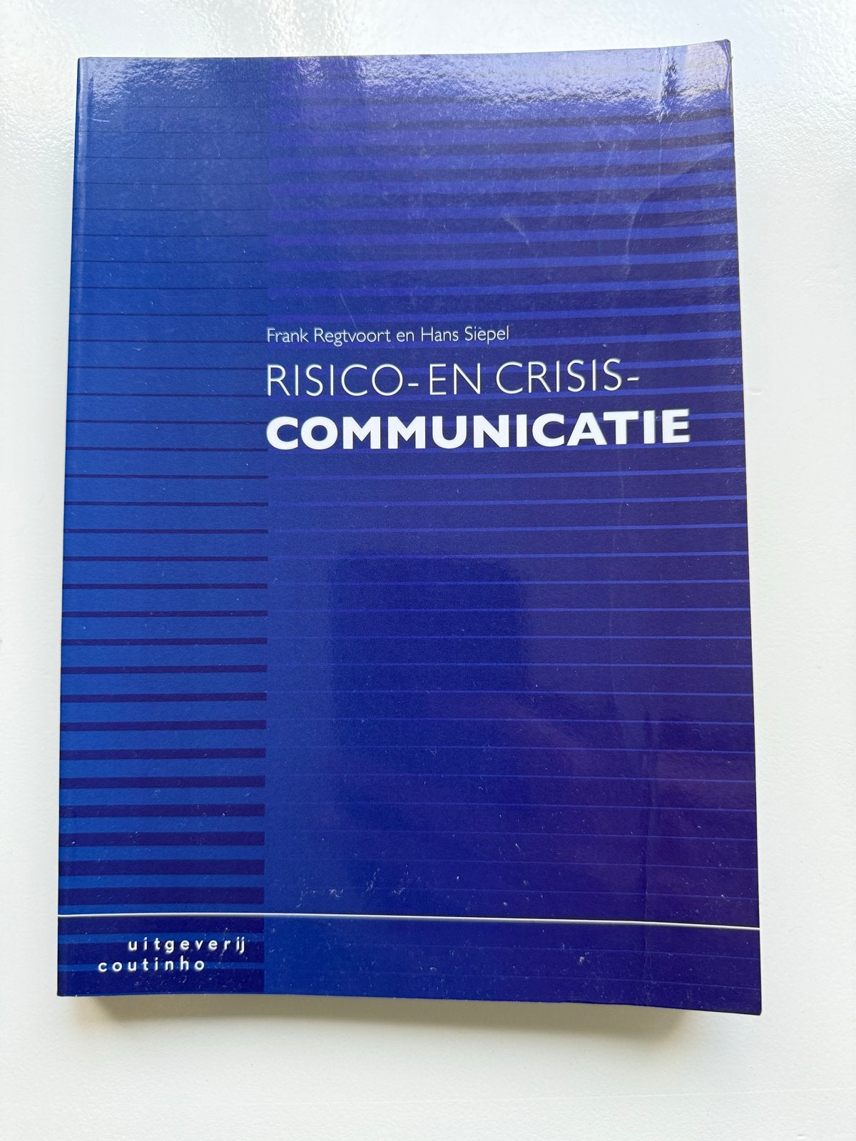 Risico- en Crisiscommunicatie - Frank Regtvoort, Ophalen of Verzenden, Gamma, Zo goed als nieuw, HBO