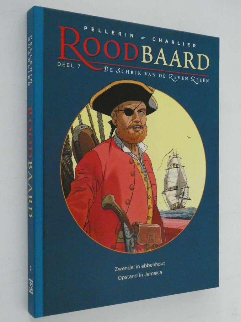 Roodbaard - 07_HC_I_Zwendel in ebbenhout + Opstand in Jamaic, Eén stripboek, Ophalen of Verzenden, Zo goed als nieuw, Victor Hubinon