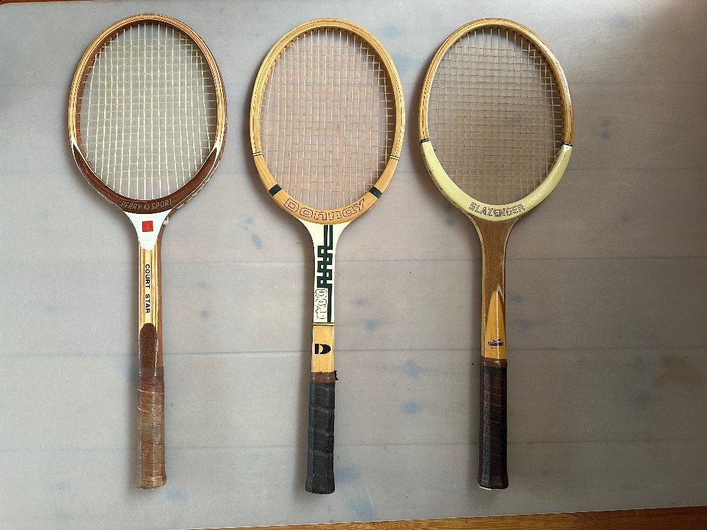 tennisrackets, Sport en Fitness, Tennis, Ophalen of Verzenden, Gebruikt, Racket, Overige merken