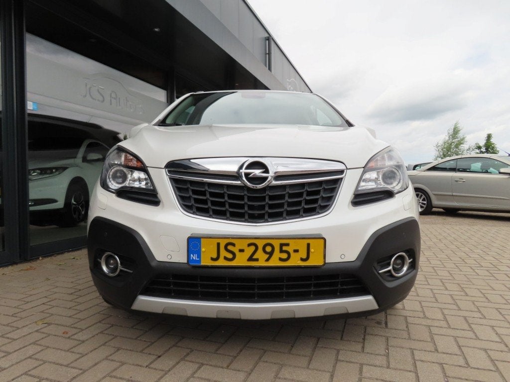 Opel MOKKA 1.4 T Cosmo Ecc Cruise Navi Trekhaak 2x Pdc 2014, Auto's, Opel, Gebruikt, 4 cilinders, Wit, Handgeschakeld