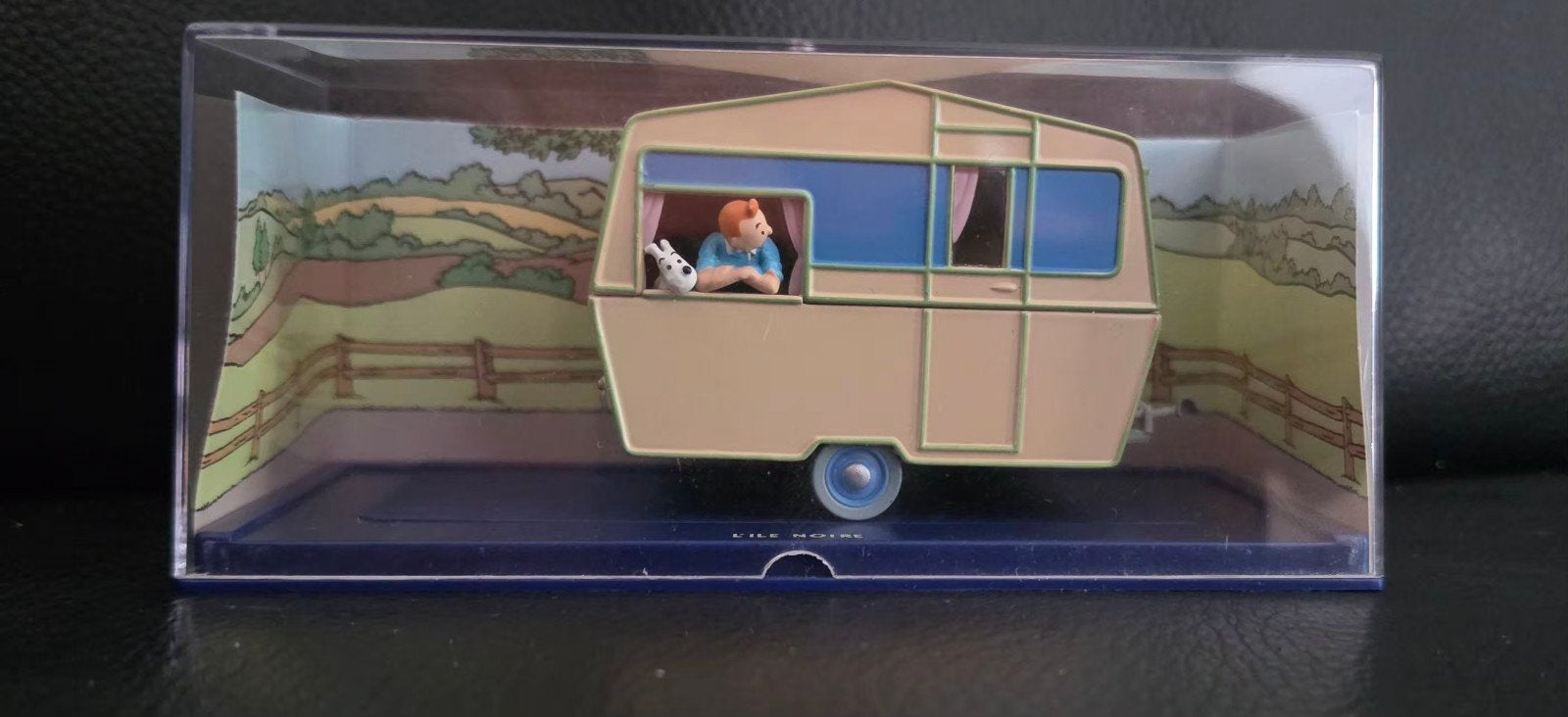 Kuifje in de caravan met Bobbie - Modelauto, Ophalen of Verzenden, Nieuw, Overige typen