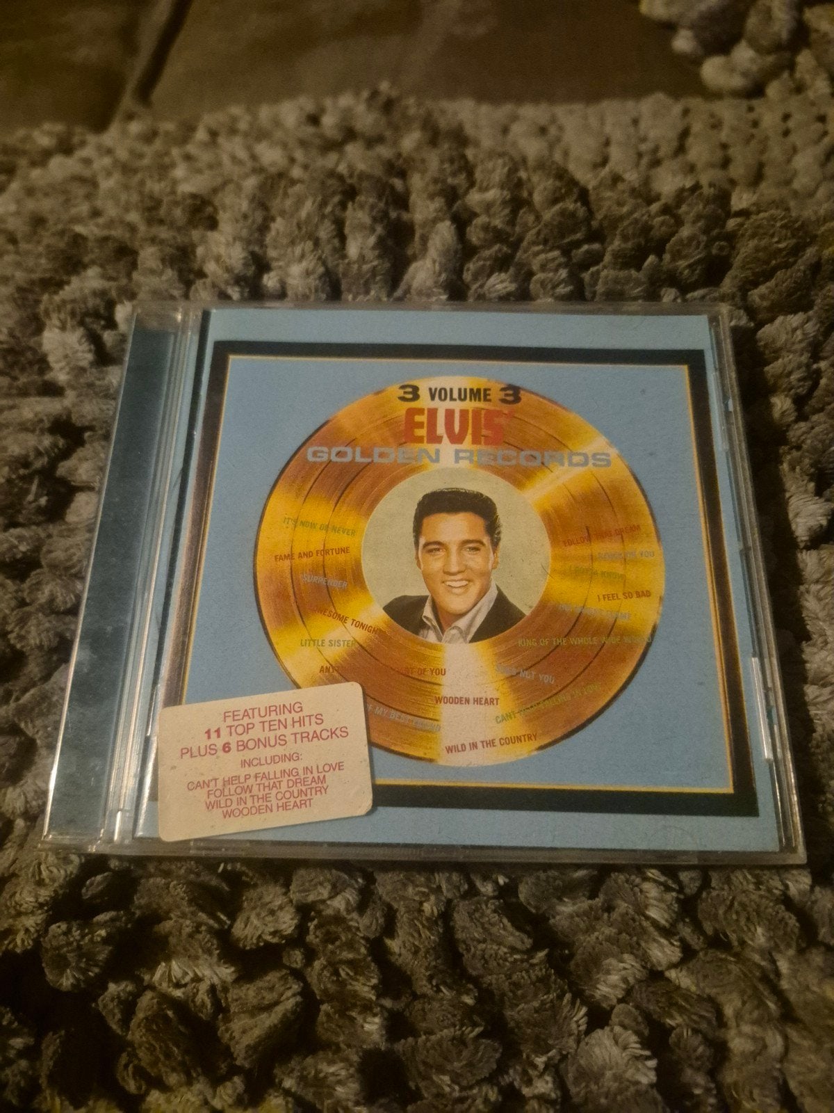 Elvis Presley - Golden Records Volume 3 CD, Pop, Inclusief boekje, Ophalen of Verzenden, Zo goed als nieuw