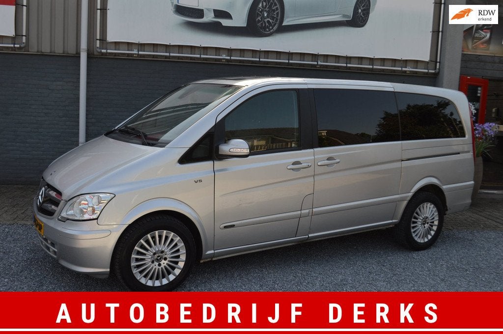 Mercedes-Benz Viano 3.0 CDI DC Trend Lang Automaat Leer Navi, Auto's, Achterwielaandrijving, Gebruikt, 1715 kg, 2987 cc