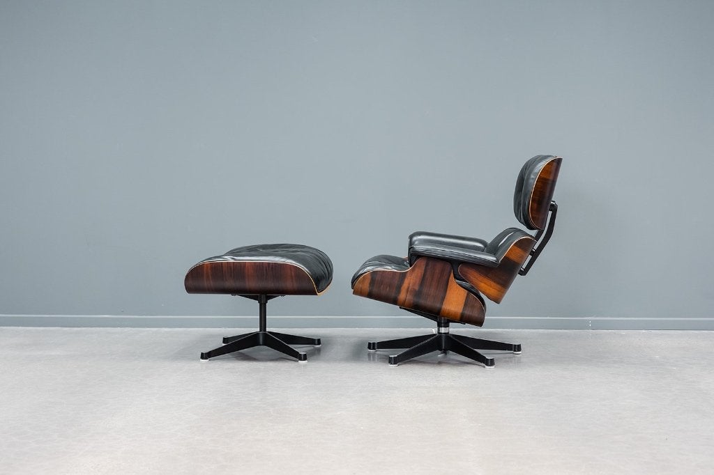 Eames lounge chair + ottoman, Ophalen