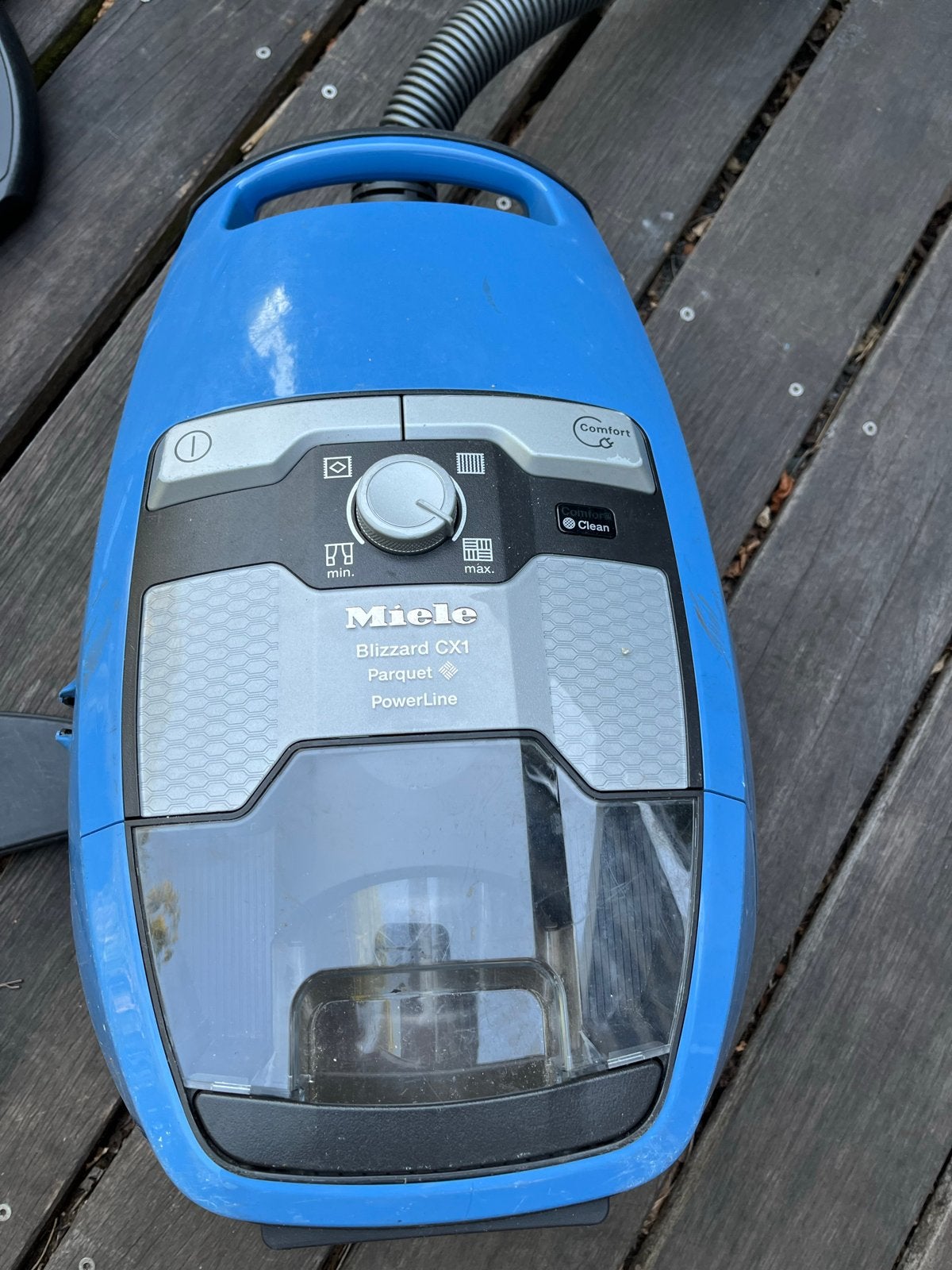 Miele Blizzard CX1 PowerLine stofzuiger, Gebruikt, Geschikt voor harde vloeren, Ophalen of Verzenden, Miele