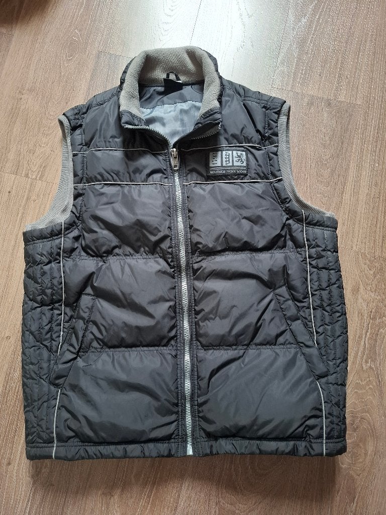 Stoere bodywarmer, maat xl, Zwart, Maat 56/58 (XL), Ophalen of Verzenden, Zo goed als nieuw