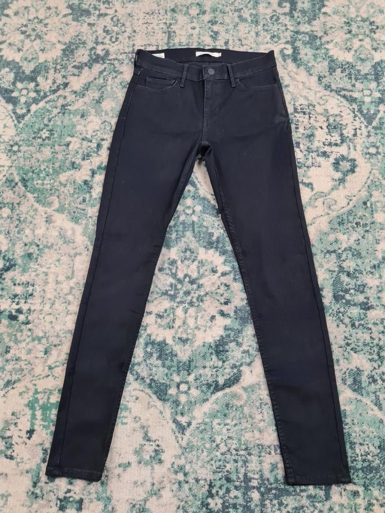 Levi’s 710 super skinny W28 L30 Dames Tulsi2830 Mid-rise, Kleding | Dames, Spijkerbroeken en Jeans, Zwart, Ophalen of Verzenden