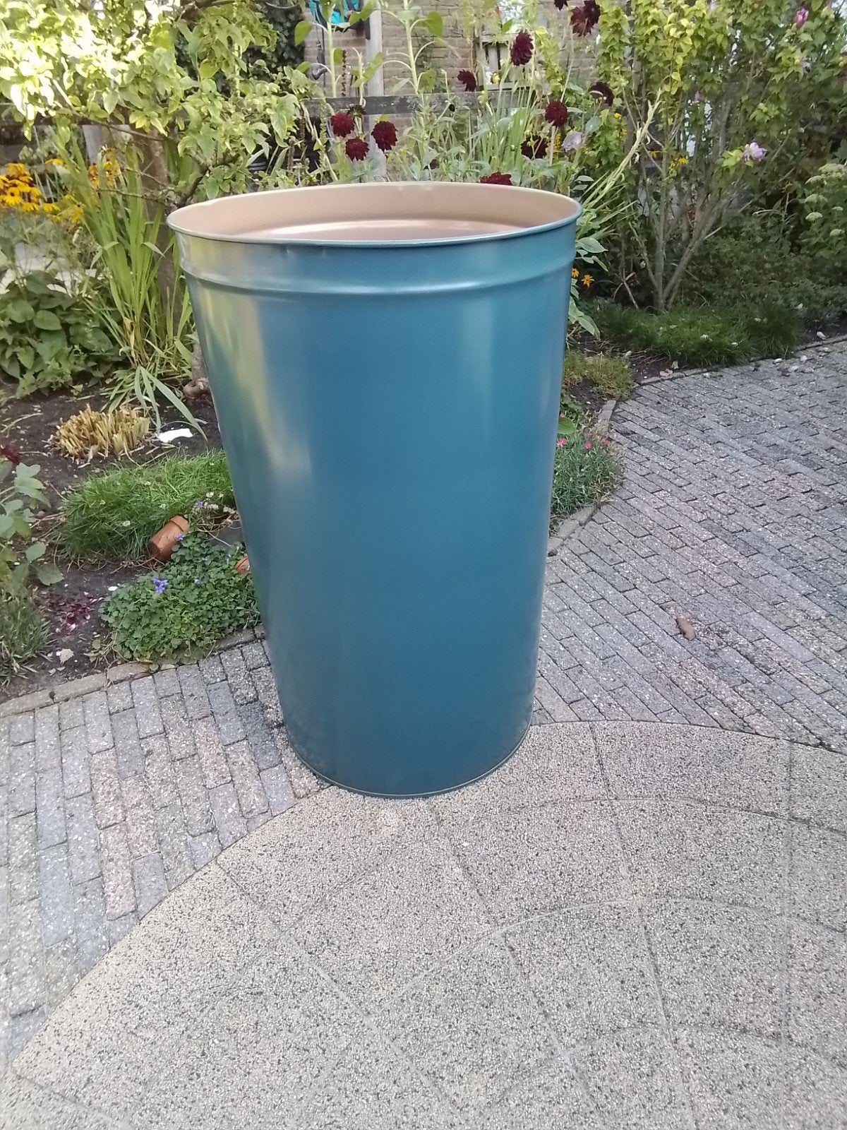 stalen stook ton, Ophalen