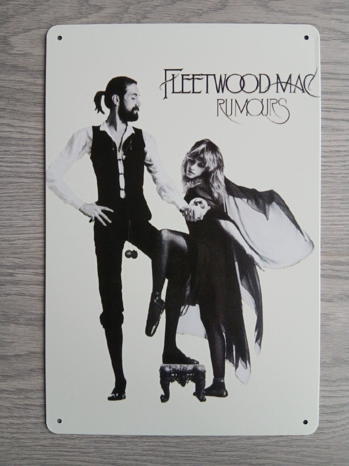 Fleetwood Mac Rumours 20x30 cm Metalen Reclamebord, Verzenden, Nieuw, Poster, Artwork of Schilderij