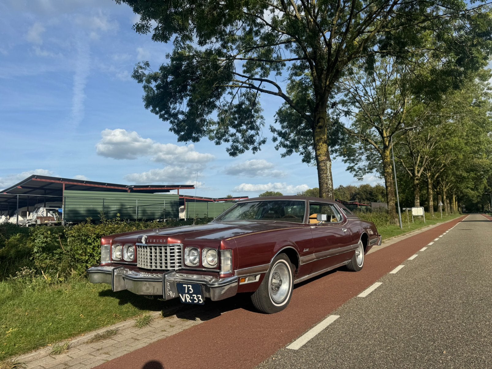 Ford Usa Thunderbird 7.5 AUT 1975 Rood, Auto's, Automaat, 8 cilinders, Particulier, Thunderbird