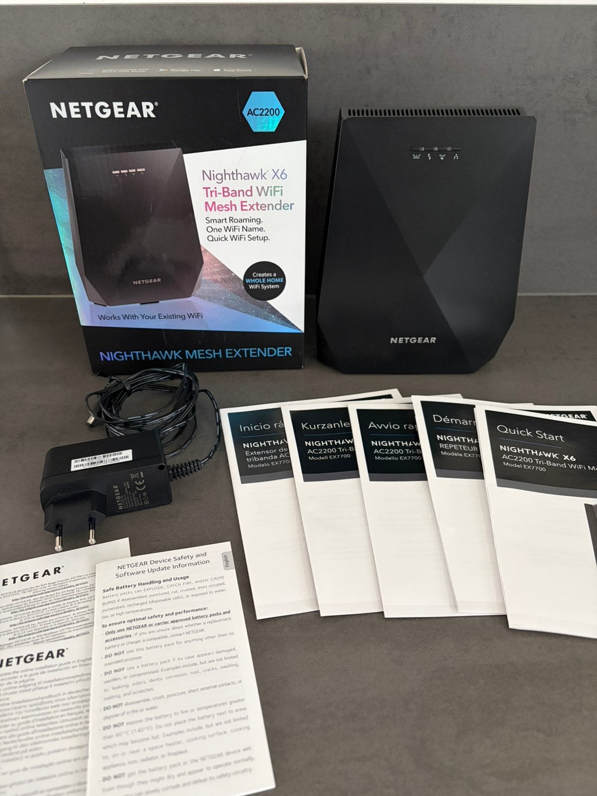 NETGEAR Nighthawk X6 AC2200 WiFi versterker, Ophalen of Verzenden, Gebruikt