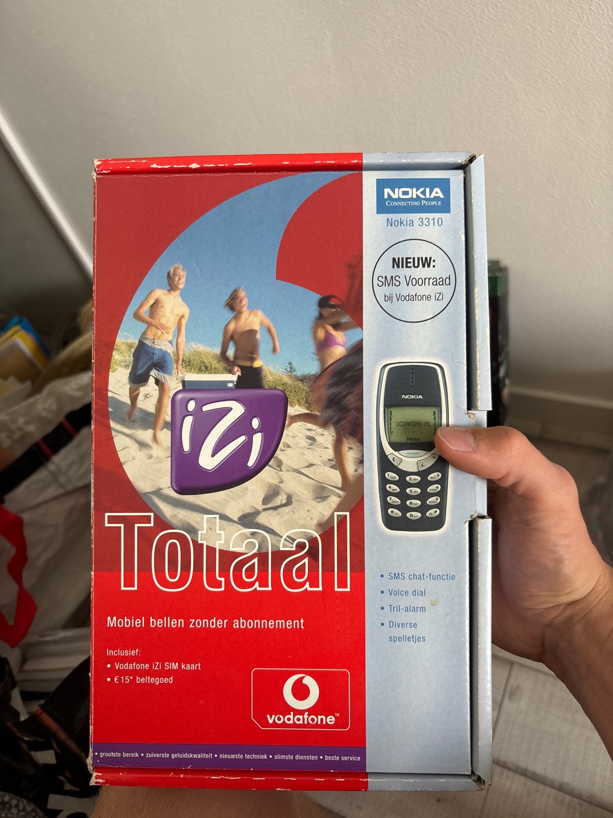 Nokia 3310 Vodafone iZi Totaal - inclusief doos, Ophalen, Gebruikt, Geen camera, Klassiek of Candybar