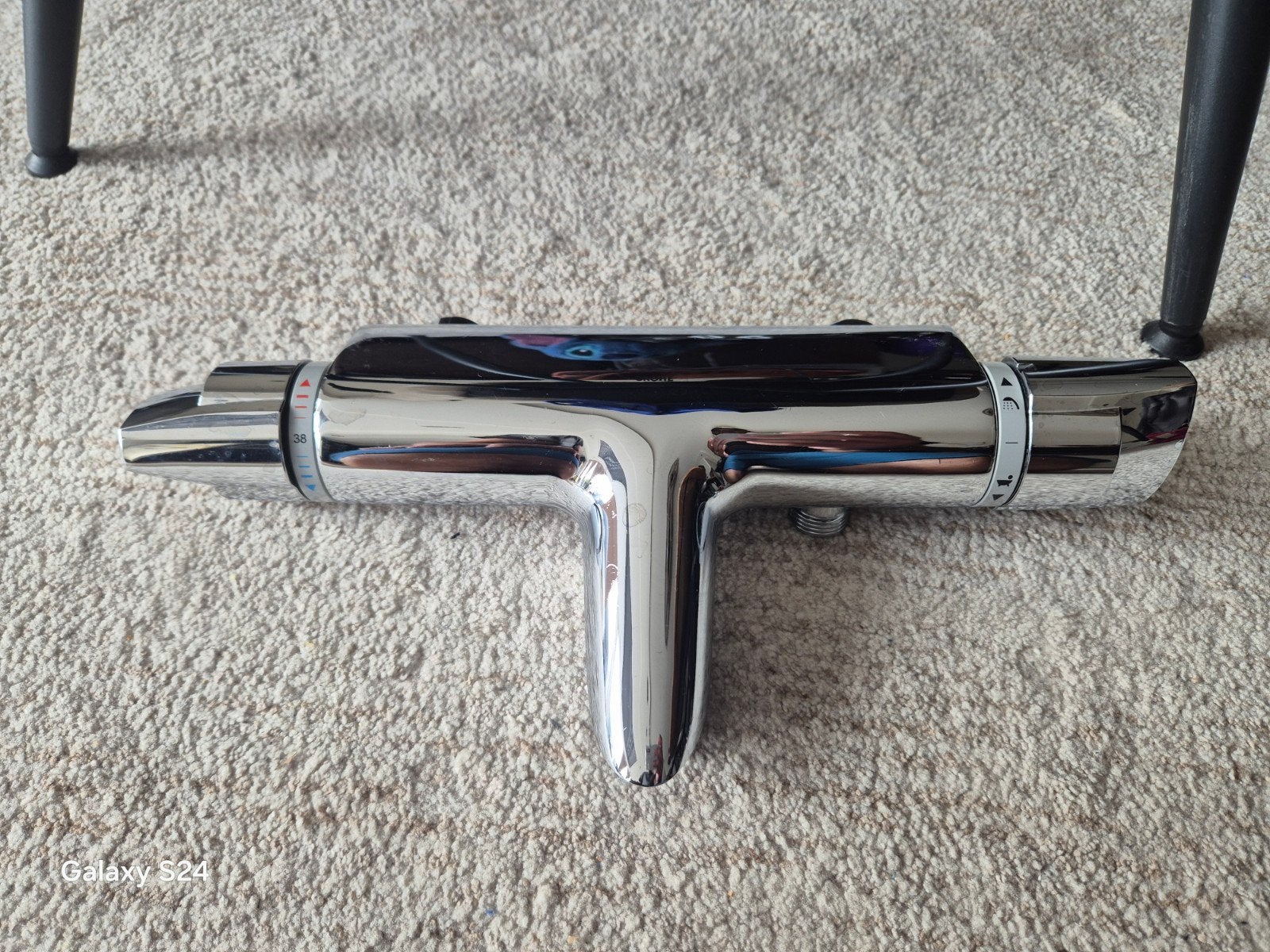 grohe thermostatische badkraan, Ophalen of Verzenden, Gebruikt, Bad