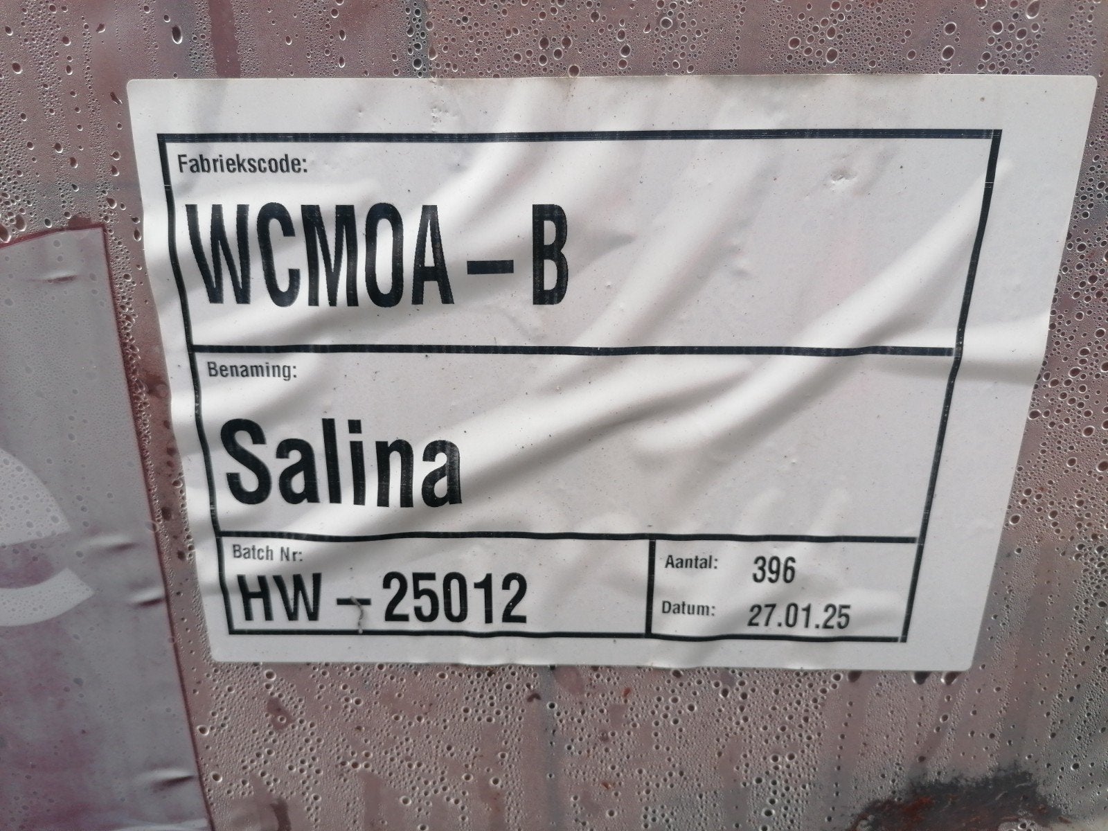Caprice metselstenen WCMOA-B SALINA, Ophalen