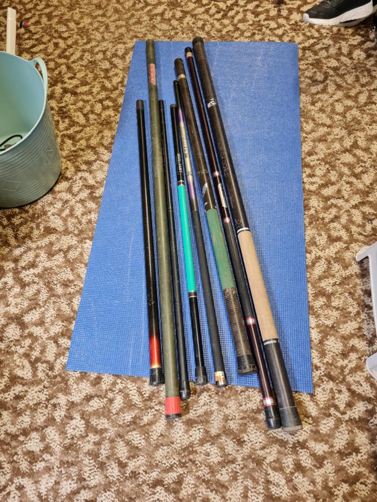 Diverse hengel diverse lengtes, Ophalen of Verzenden, Werphengel