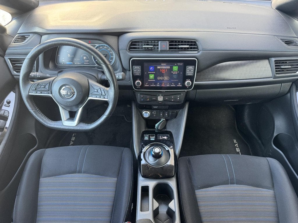 Nissan LEAF N-Connecta 40 kWh | SOH 90% | Apple CarPlay / An, Auto's, Nissan, Stof, Gebruikt, Huisgarantie, Zwart