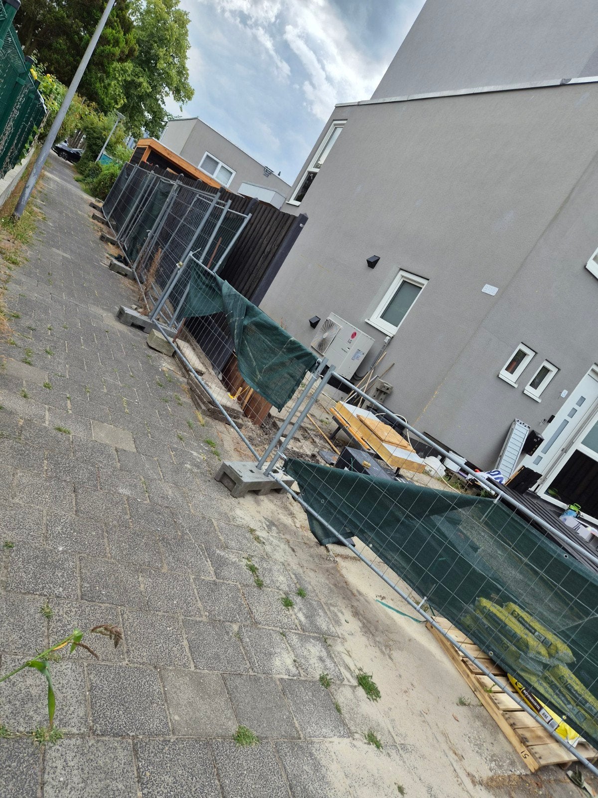 Stalen hekken voor bouwplaats of evenement, Ophalen, Gebruikt, IJzer, Gaashekwerk