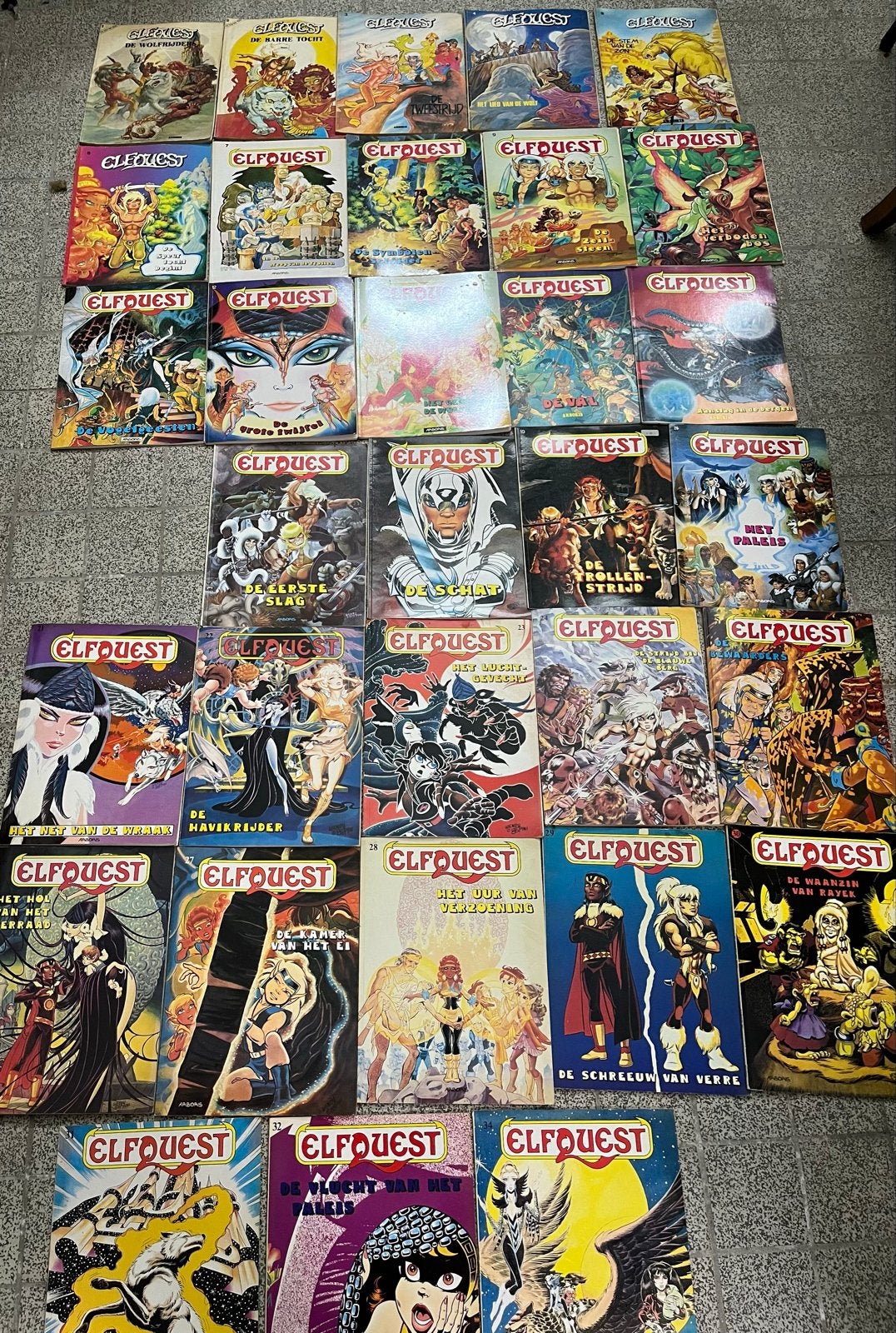 ElfQuest Stripboeken Collectie - Complete Serie, Meerdere stripboeken, Ophalen, Gelezen