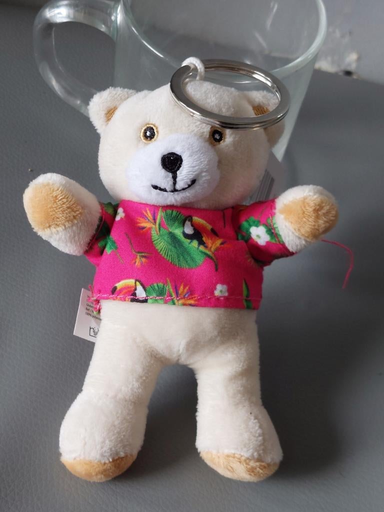 Robijn beertje sleutelhanger, Verzamelen, Ophalen of Verzenden, Nieuw, Knuffel of Figuurtje
