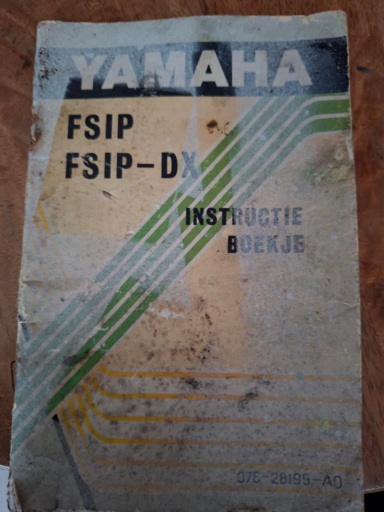 Yamaha FS1P FS1P-DX Instructieboekje - Origineel, Ophalen of Verzenden