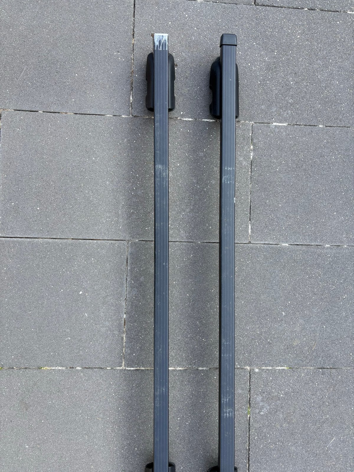 Hapro dakdragers open rails 110cm - Eenvoudige montage, Auto diversen, Dakdragers, Gebruikt, Ophalen