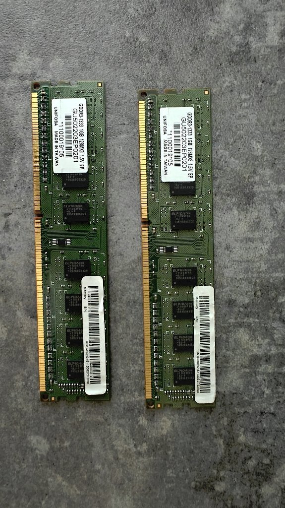 Partij DDR3 geheugen, Gebruikt, DDR3, Ophalen of Verzenden, Desktop