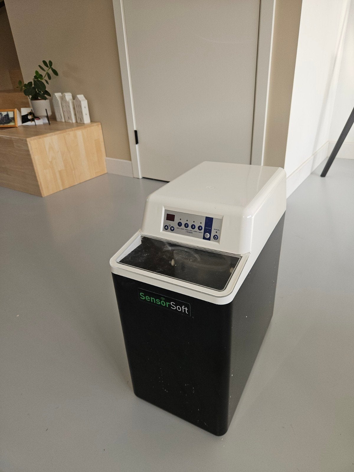Sensorsoft waterontharder, Ophalen