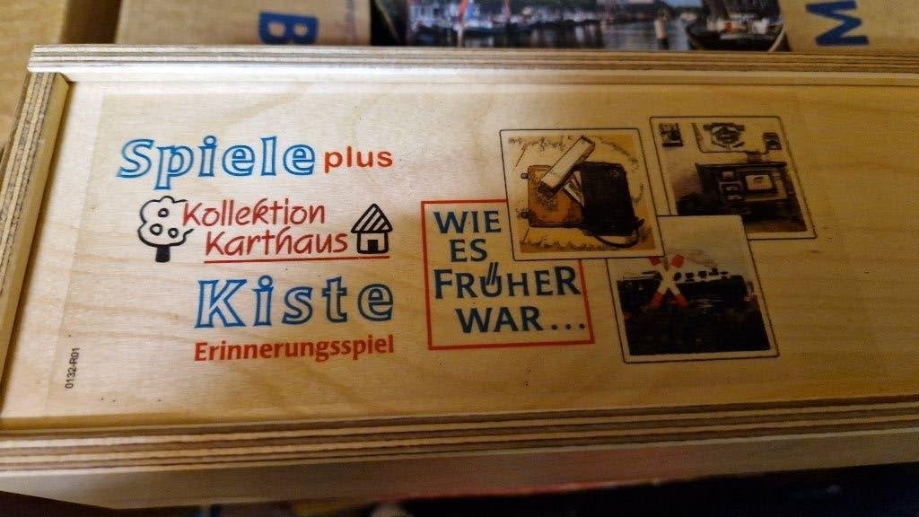 houten geheugenspel voor dementerende, Ophalen of Verzenden, Zo goed als nieuw