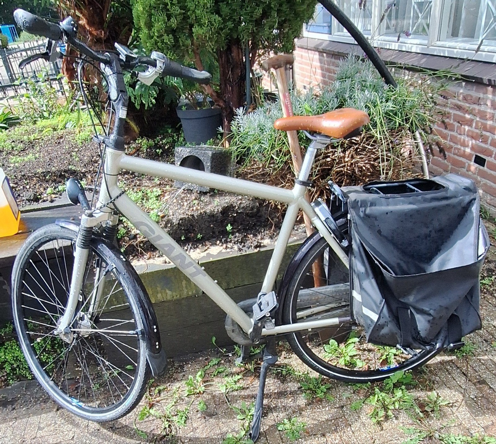 Giant herenfiets, 28 inch, 49 tot 53 cm, Ophalen, Gebruikt, Giant