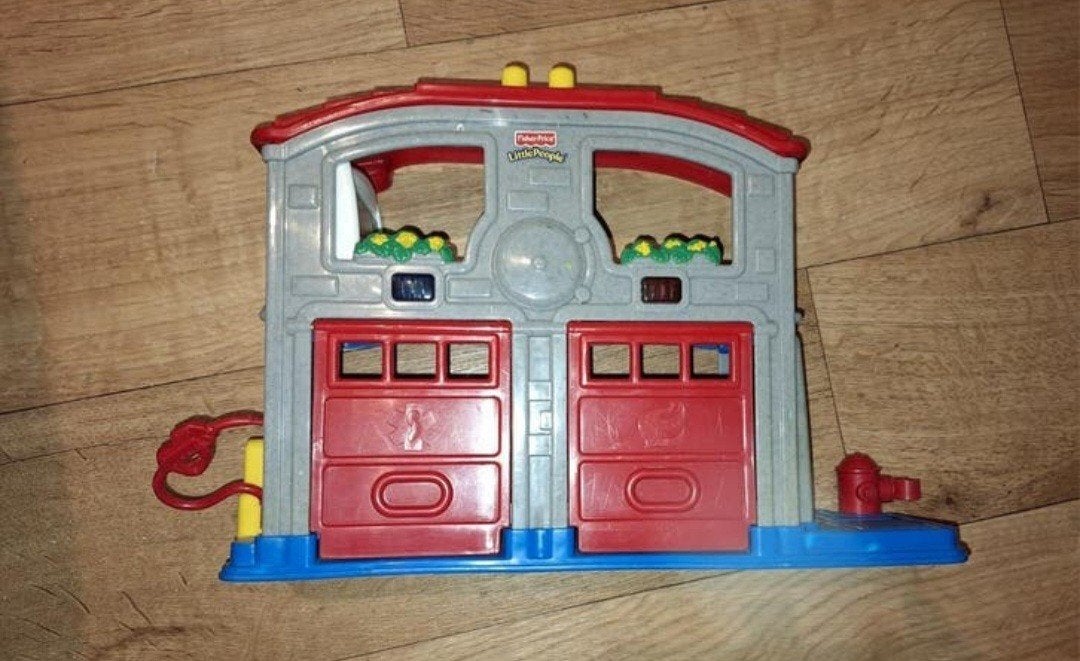 Fisher-Price Little People Garage Speelset, Ophalen of Verzenden, Zo goed als nieuw, Speelset